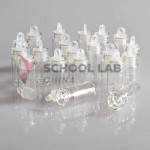 Clear Glass Weighing Bottles - Pack of 10
